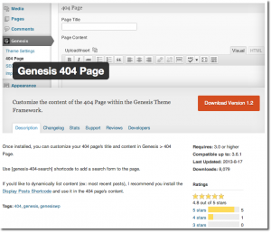 Plugin-Genesis-404-Page