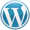 Logo WordPress Azul