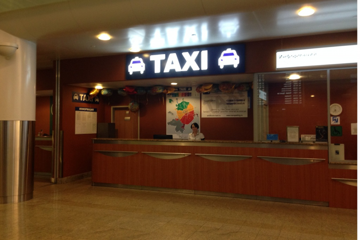 Oficina Taxis - Aeropuerto de Sheremetyevo