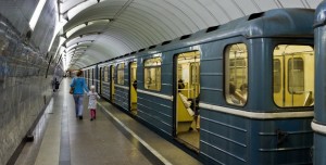 Juna-auto - Moskovan metro