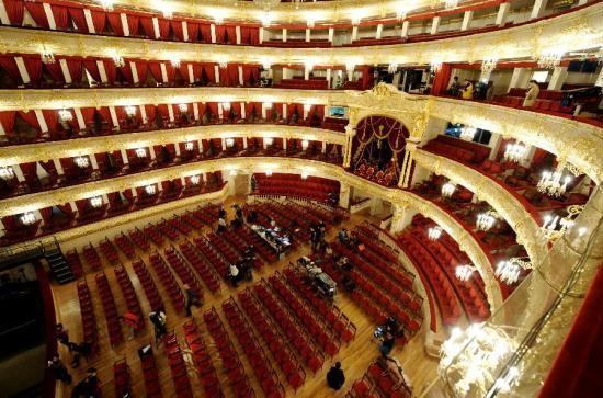 Bolshoi divadlo - historické hlavní scéna