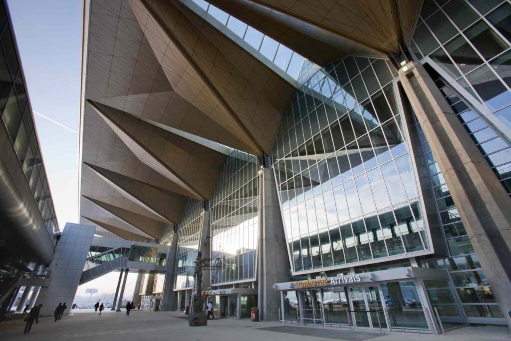 Flughafen Pulkowo in St. Petersburg