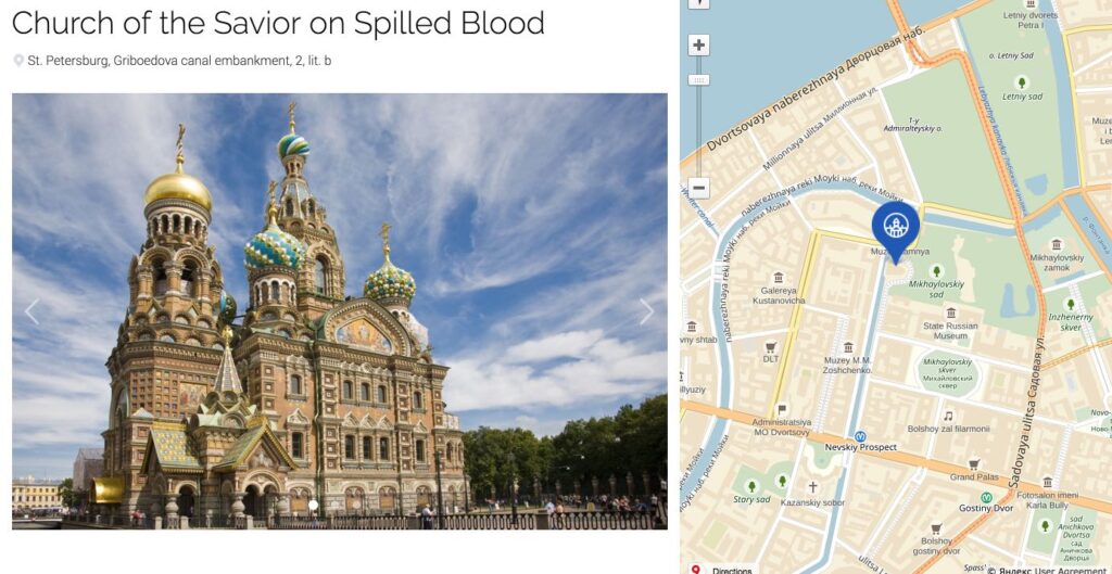 Erlöserkirche auf dem Blut in Sankt Petersburg