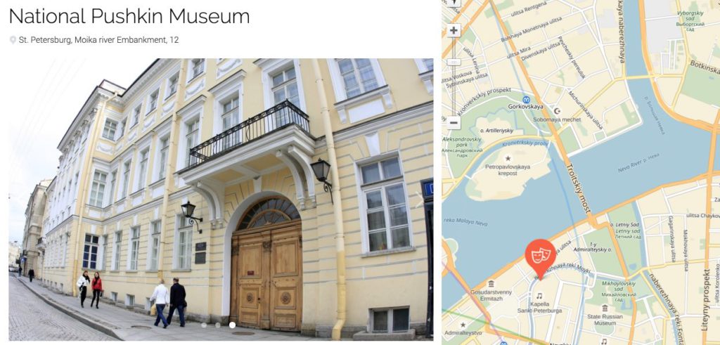 Museo Apartamento Puskin en San Petersburgo