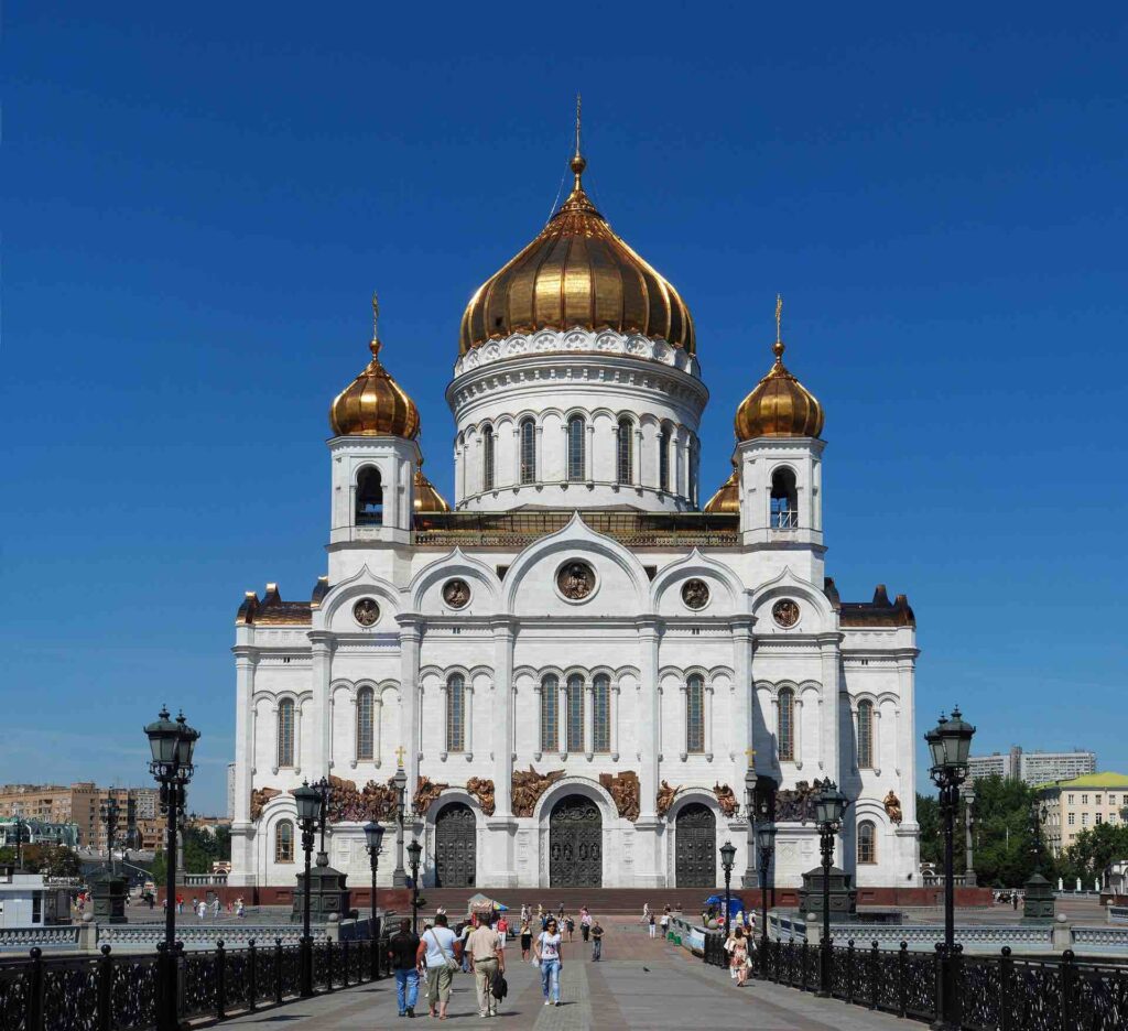 Cathedral of Christ the Saviour, the tallest Orthodox church in the world