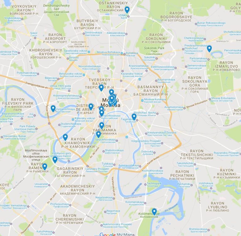 Qué ver y hacer en Moscú en 1, 2, 3, 4 o 5 días: itinerarios