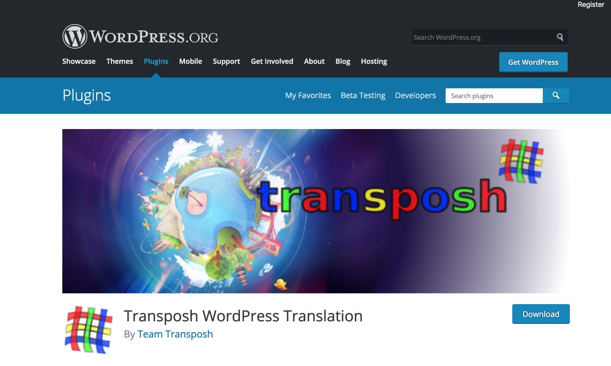Transposh WordPress Traduccion - WordPress.org