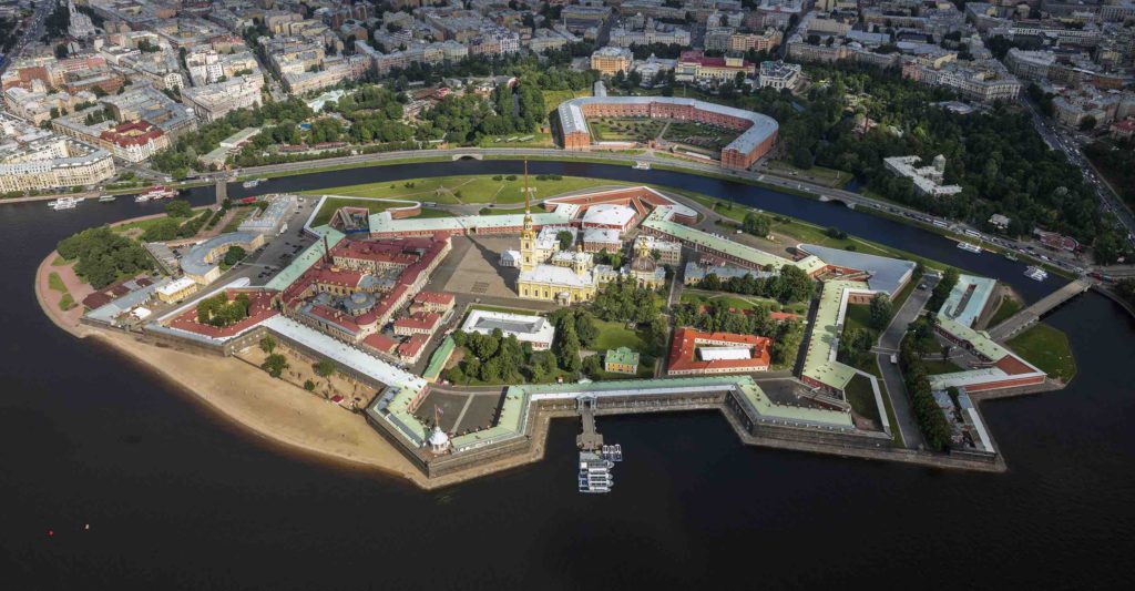 Die Peter-und-Paul-Festung - Sankt Petersburg