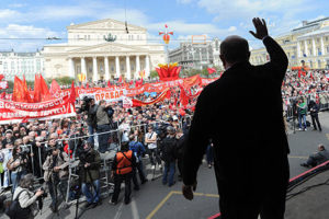 Festa del lavoro in Russia