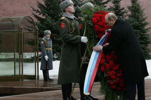 Vladimir Putin - Day of the defenders of the homeland in Russia