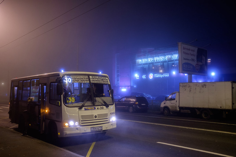 Marshrutka a San Pietroburgo