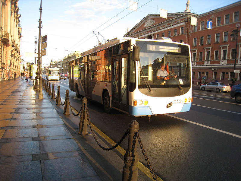 Filobus a San Pietroburgo