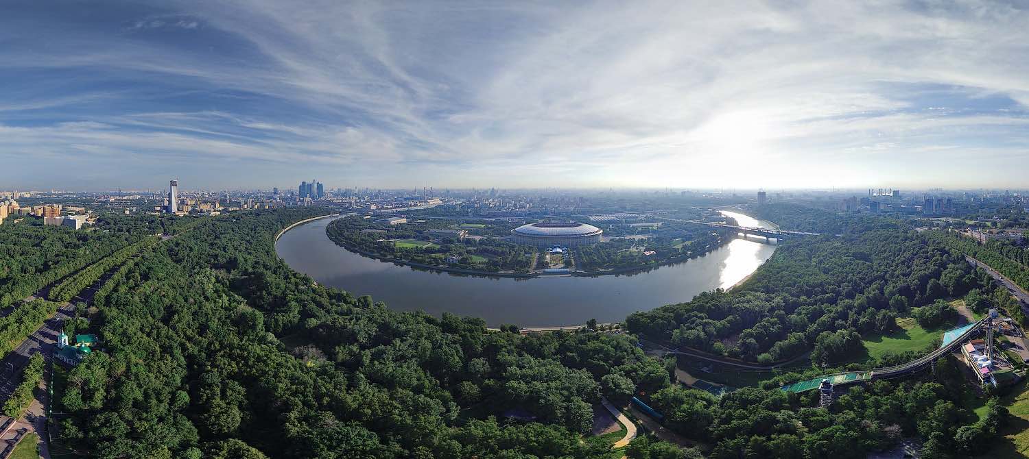 Sparrow Hills Moscow Russia - Panoramic views