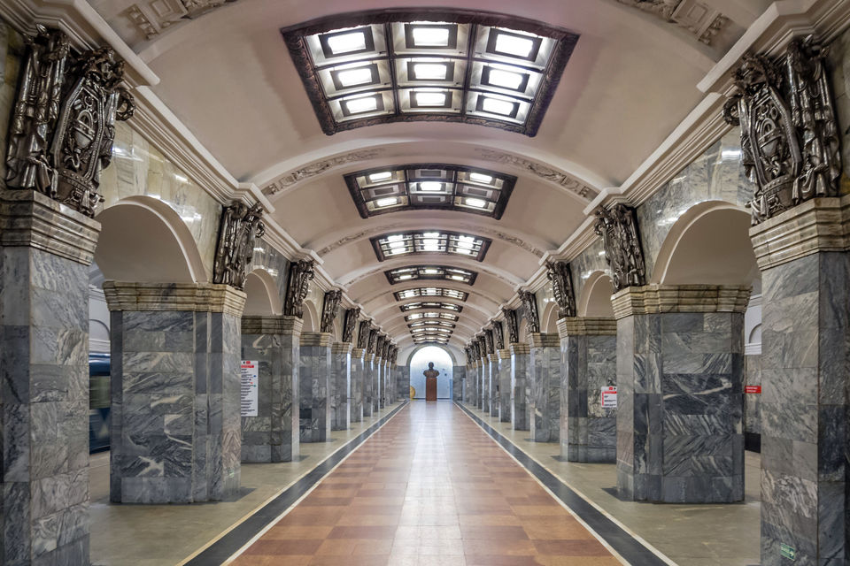 Estacion Metro de San Petersburgo