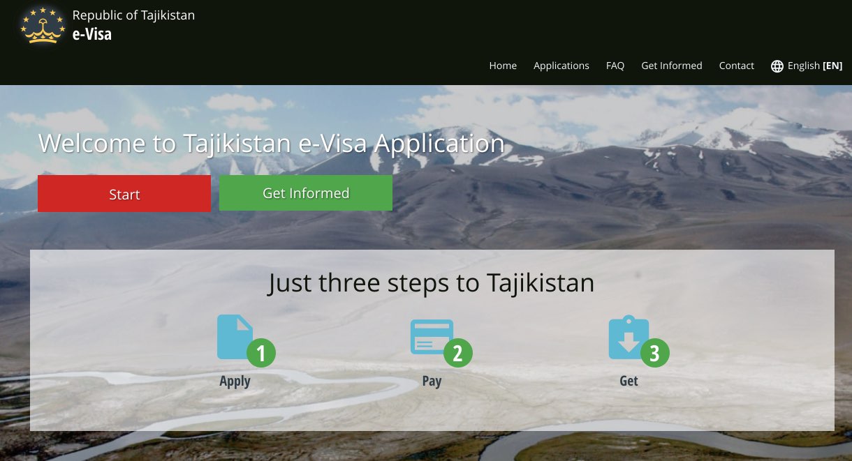 Tajikistan e-Visa