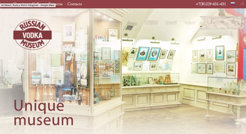 Museo Vodka Ruso San Petersburgo