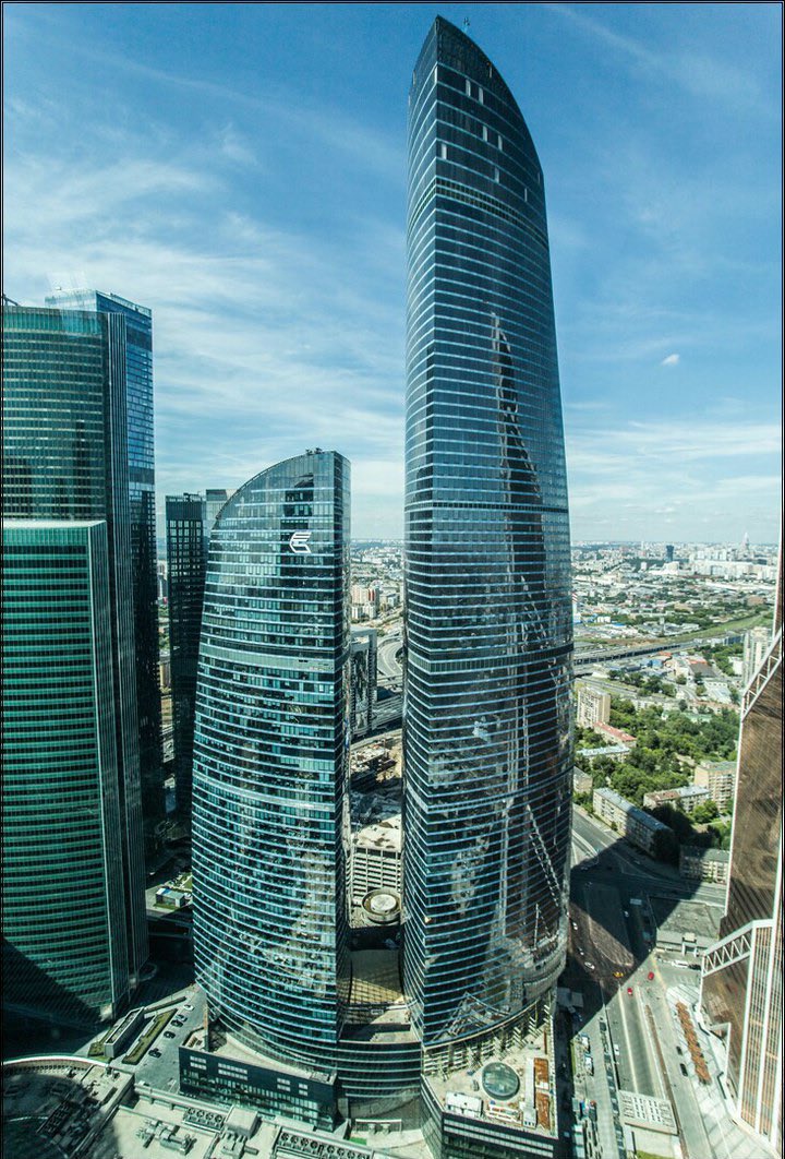 Federation Tower at Moscow City, Europe's second tallest skyscraper