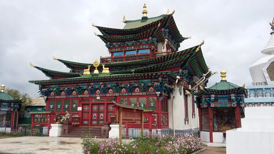 Datsan von Iwolginsk, das wichtigste buddhistische Kloster Russlands