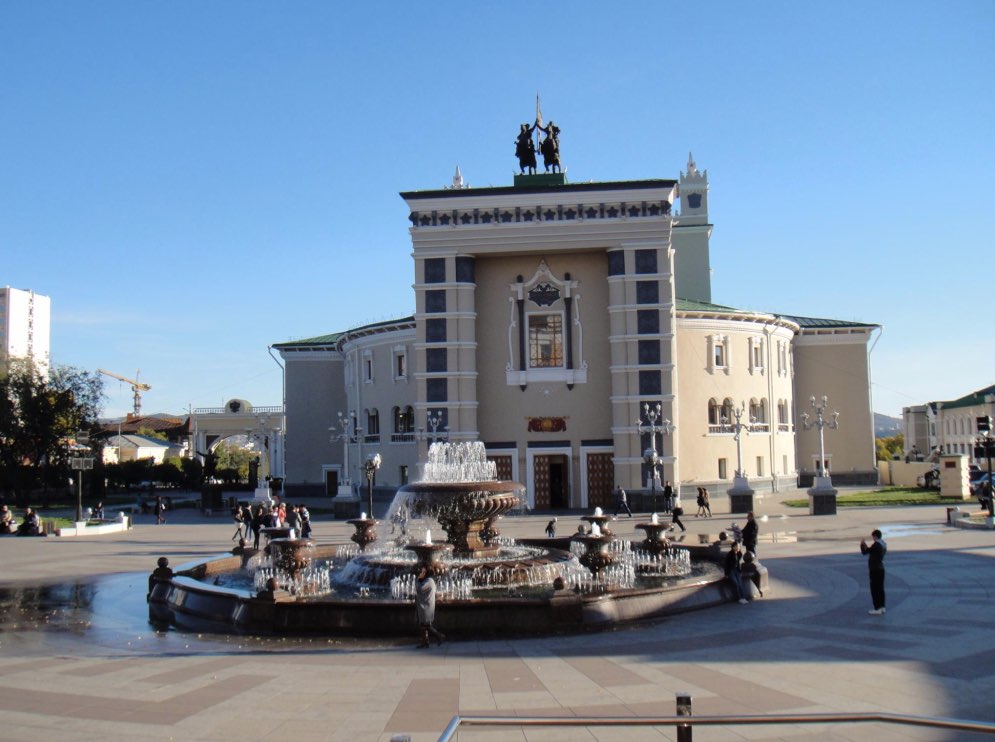 Innenraum des Opern- und Balletttheaters von Ulan-Ude