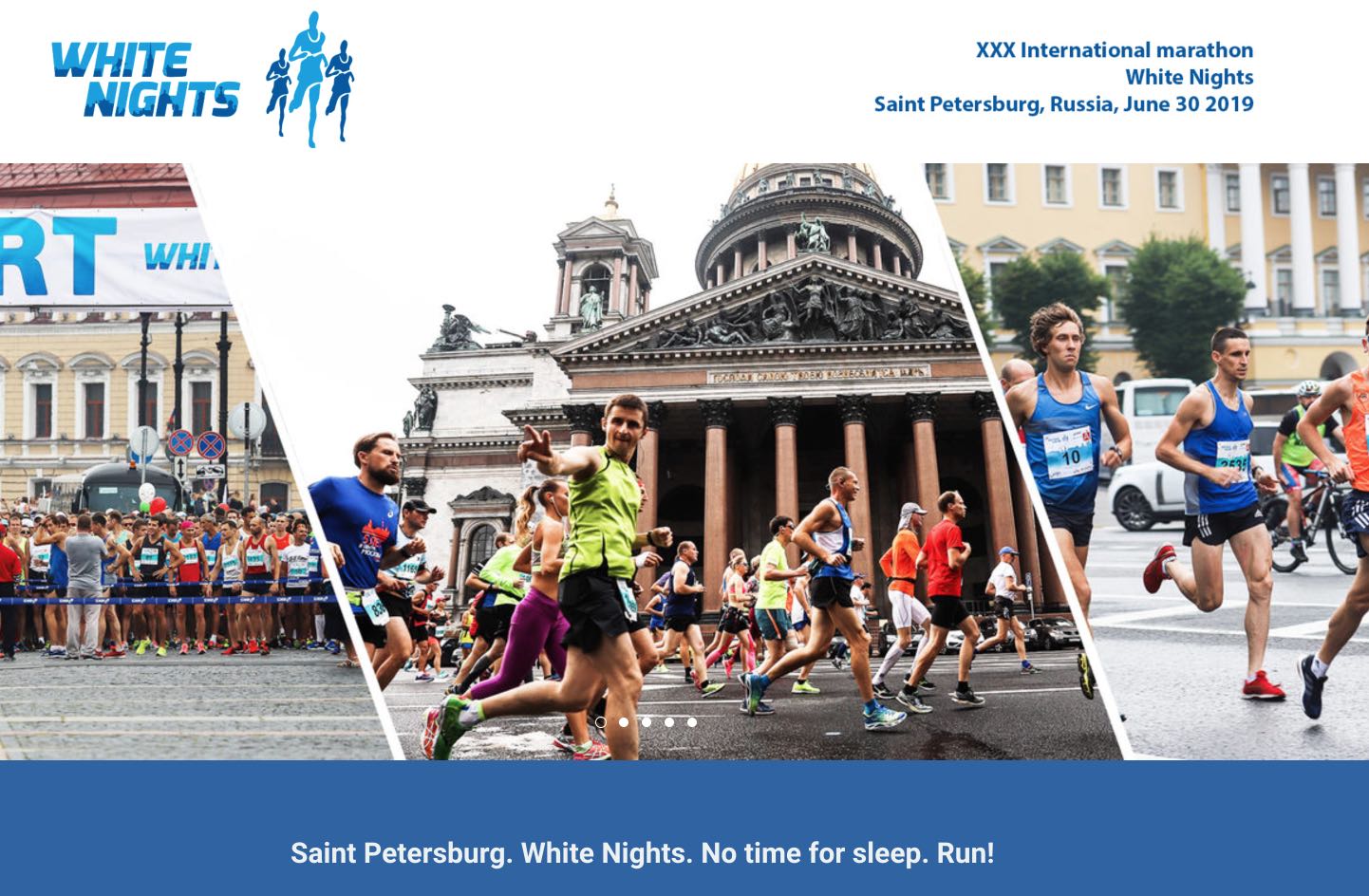 White Nights Marathon St Petersburg