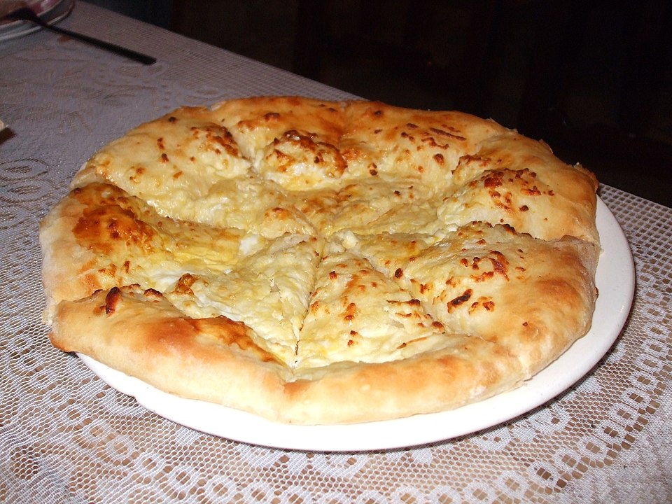 Georgian khachapuri