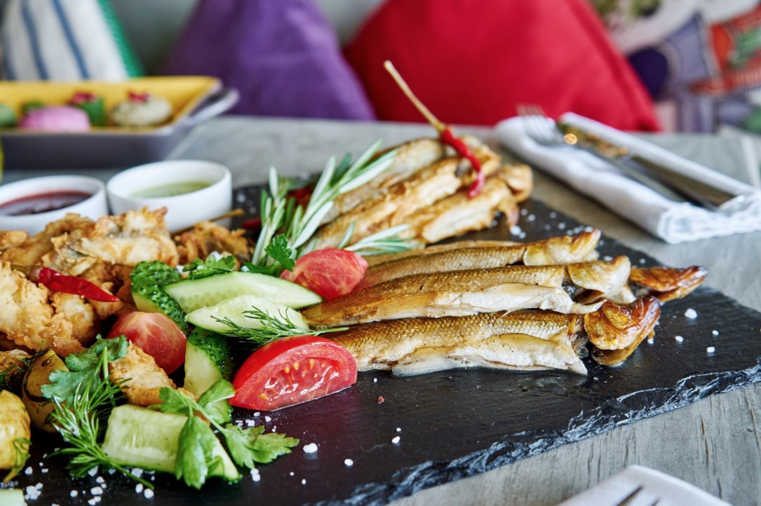 Koryushka, the little fish typical of St. Petersburg