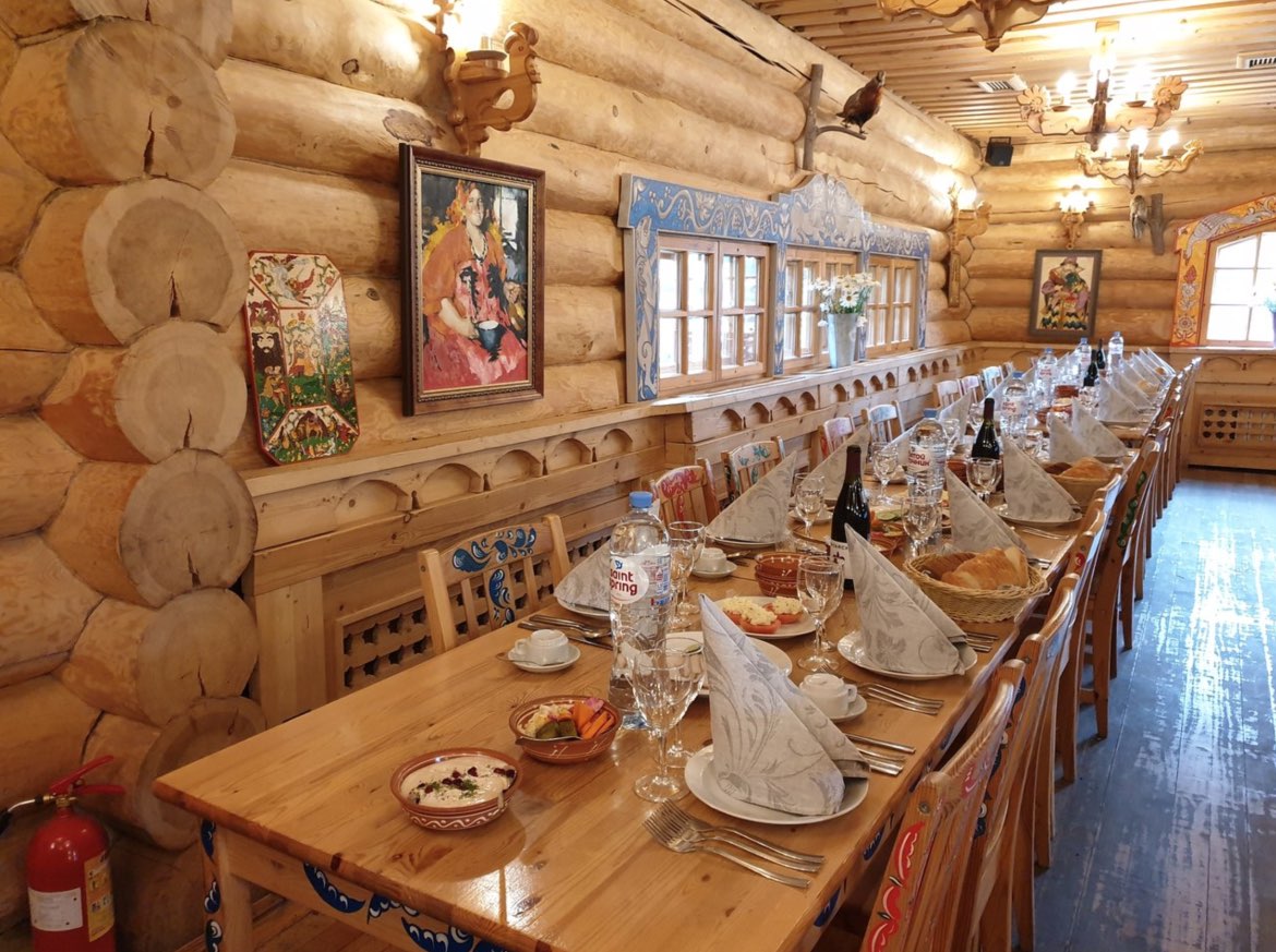 Podvorye restaurant in St. Petersburg