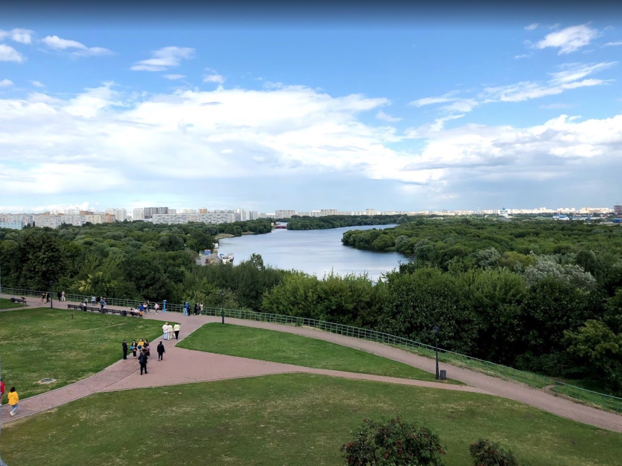 Kolomenskoye - Vues sur la rivière Moskova