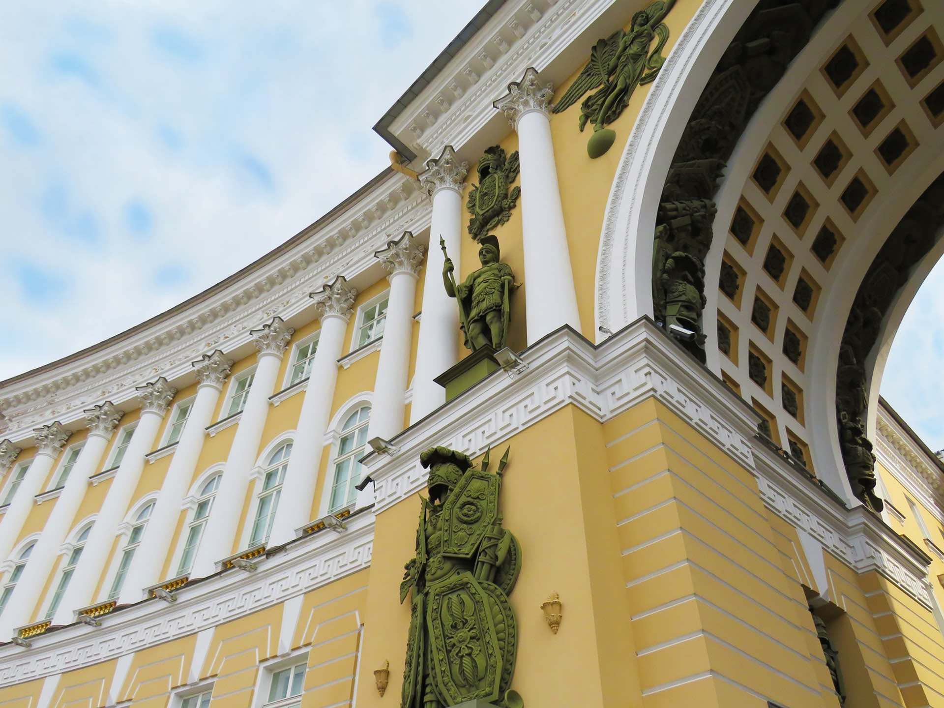 Arc du bâtiment de l'état-major général de Saint-Pétersbourg 2