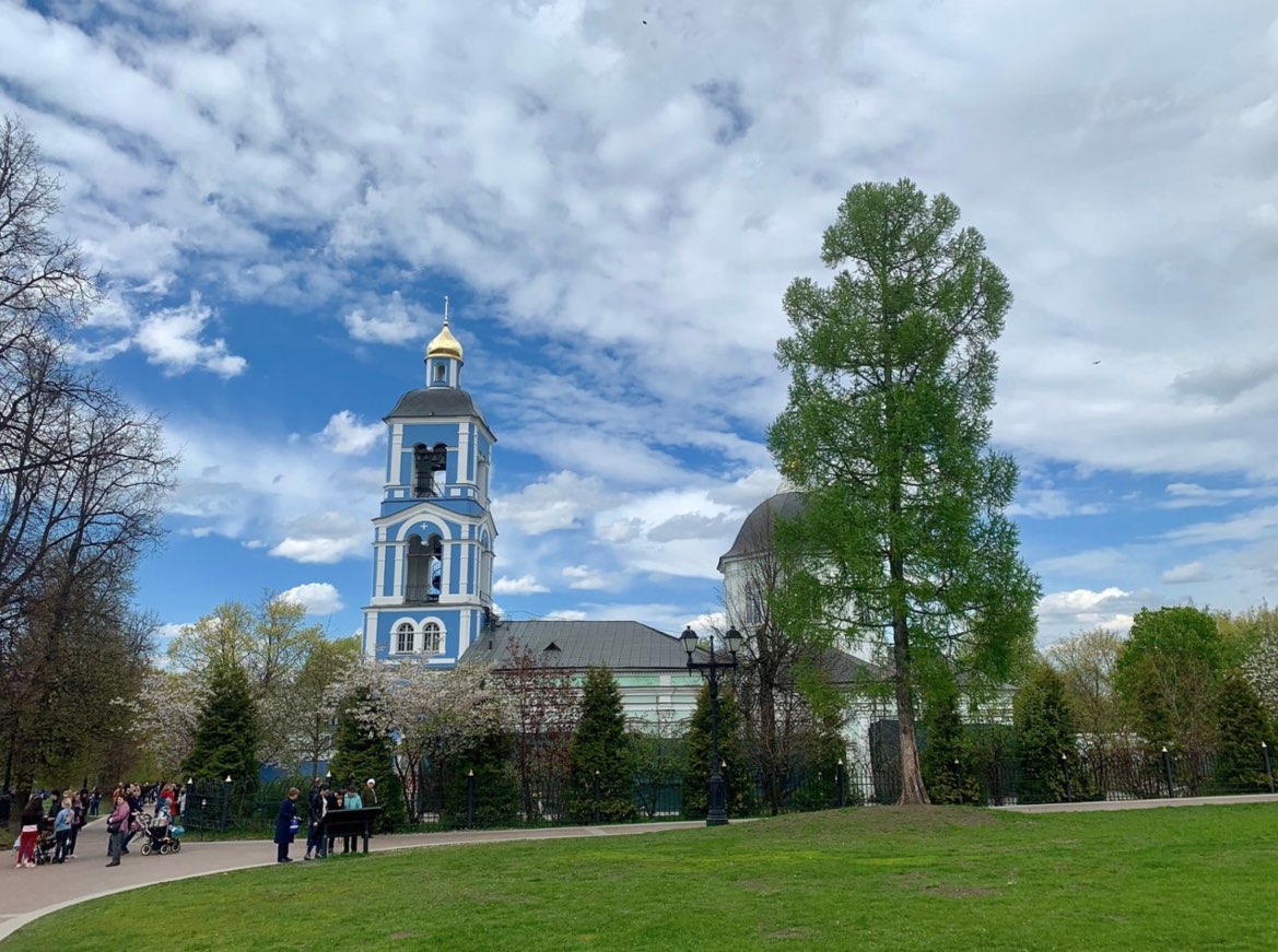 Spring Church that gives life to the Icon of the Mother of God in Tsaritsyno