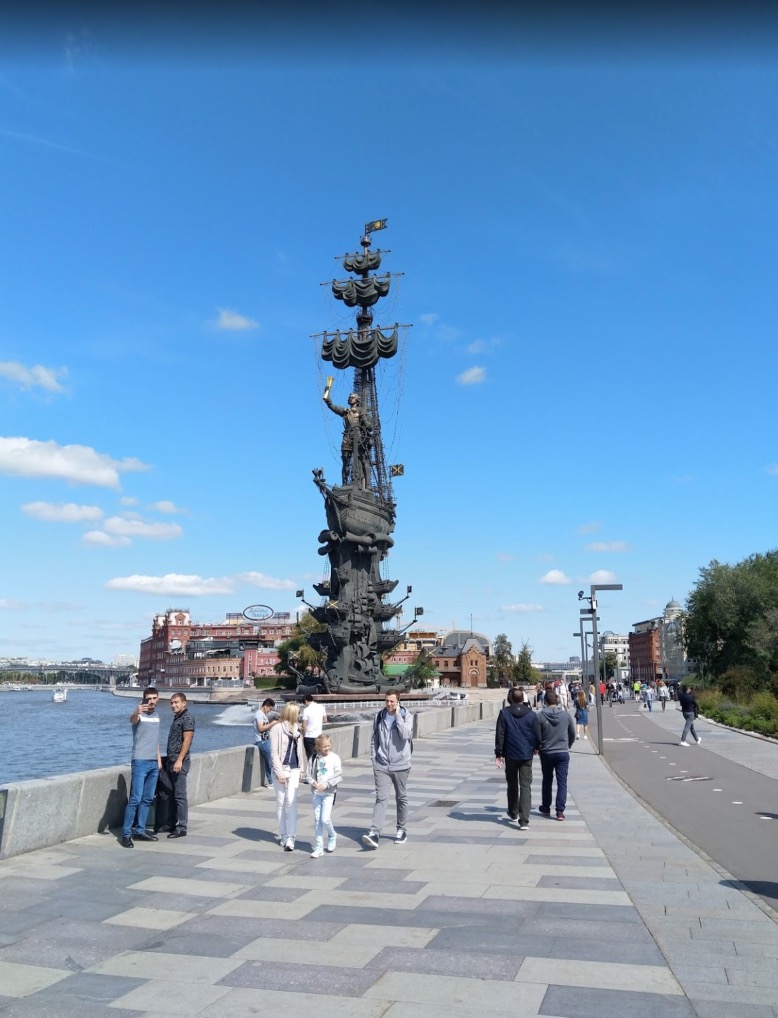 Monumento a Pietro il Grande a Mosca