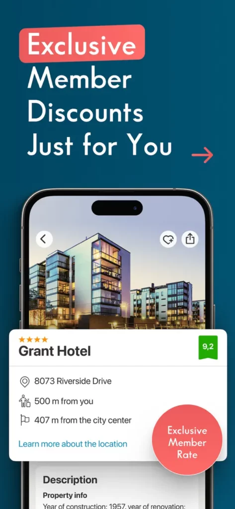 ZenHotels mobile app for iPhone or Android in Russia