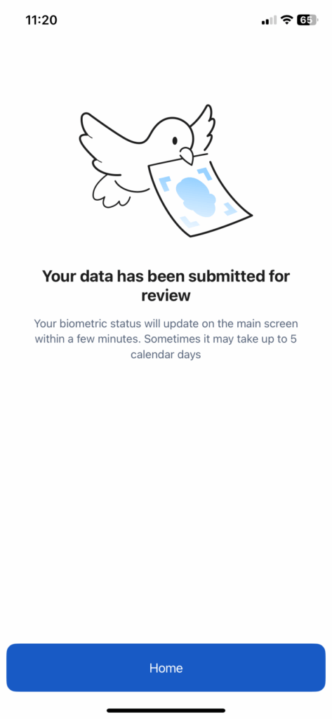 Visa-free Russia registration app and biometric screening 15