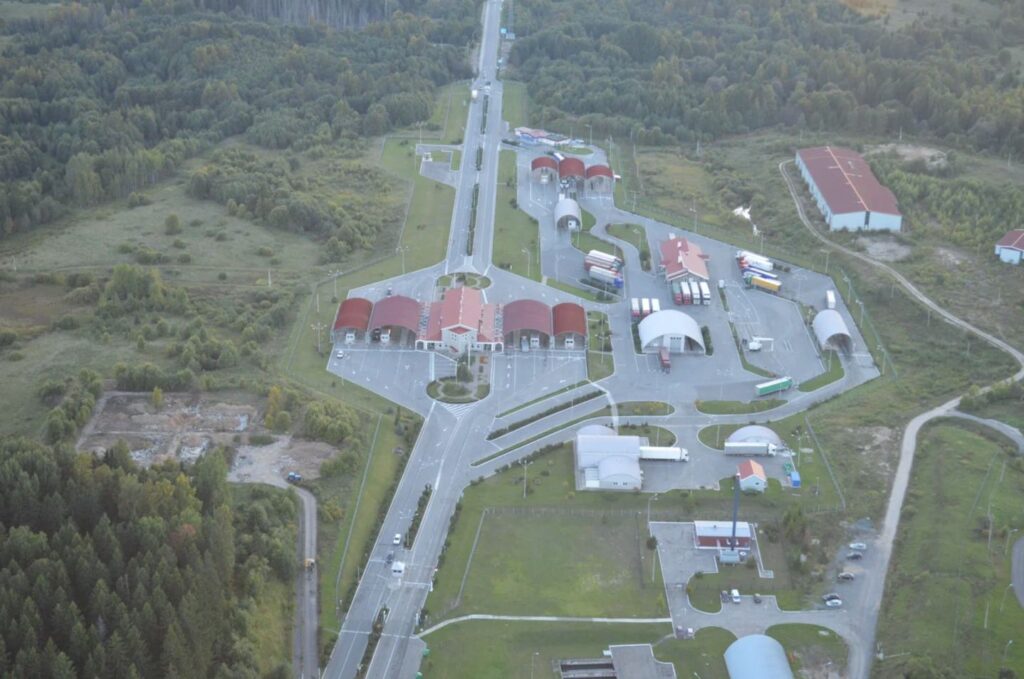 Posto fronteiriço de Shumilkino – Estónia Rússia