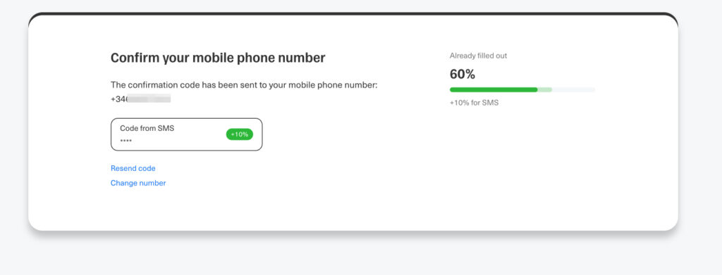 Žiadost T-Bank – krok overenia SMS