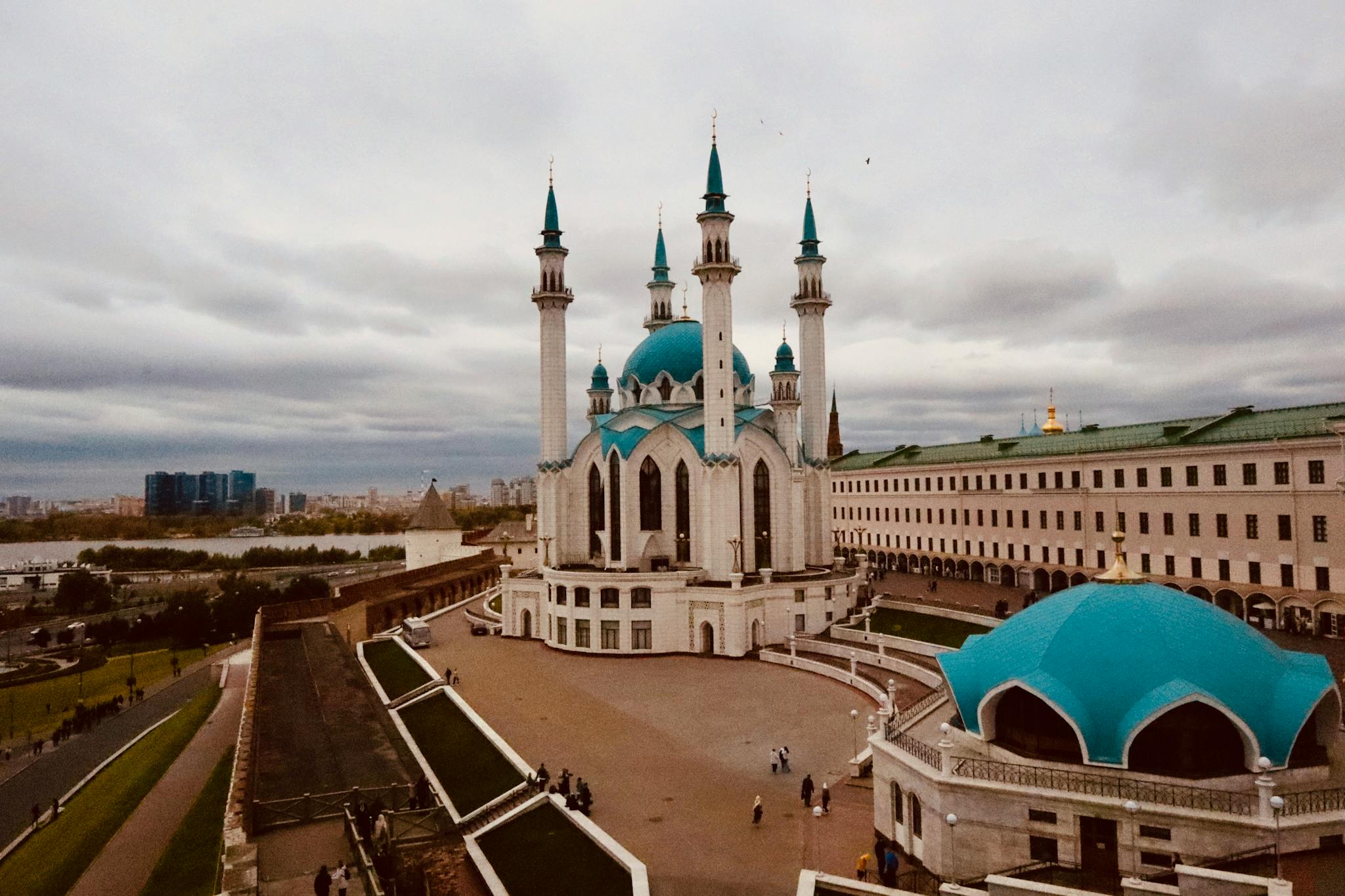 Mezquita Kul Sharif en el Kremlin de Kazán