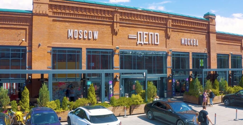 Food hall Depo.Moscow w Moskwie