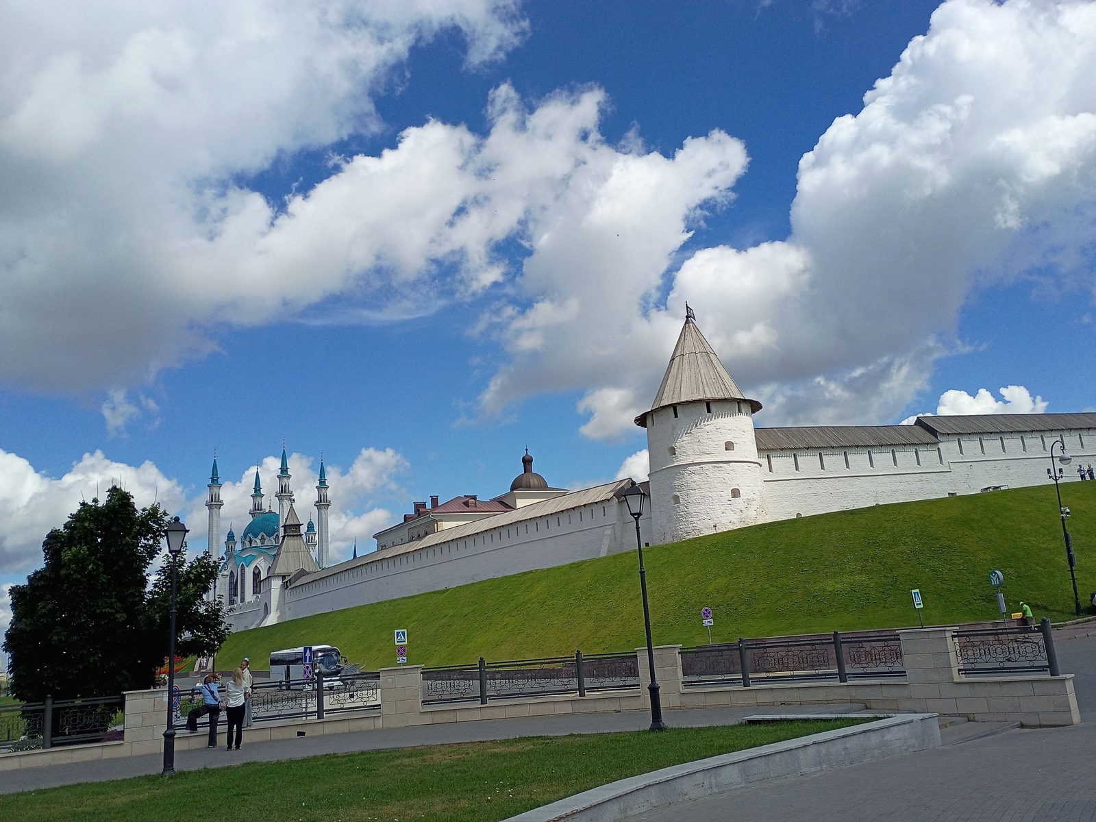 El Kremlin de Kazán, Patrimonio de la Humanidad de la UNESCO, en Kazán, Rusia