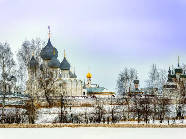 Rostov Kremlin in the snow